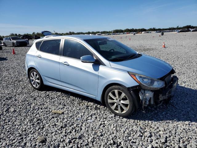 KMHCU5AE5DU079541 - 2013 HYUNDAI ACCENT GLS ლურჯი ფოტო 4