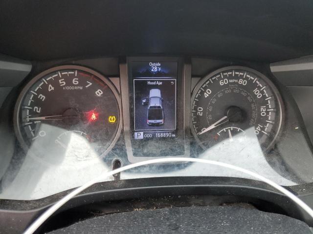 3TMCZ5AN1JM182932 - 2018 TOYOTA TACOMA DOUBLE CAB ნაცრისფერი ფოტო 9