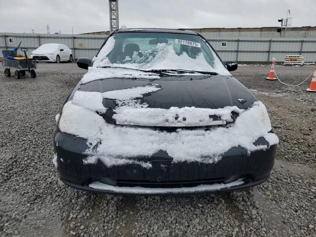 1HGES26772L001178 - 2002 HONDA CIVIC EX BLACK photo 5
