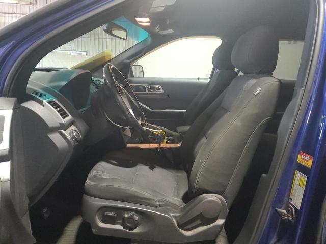 1FM5K8D88EGA53554 - 2014 FORD EXPLORER XLT 蓝色 照片 7