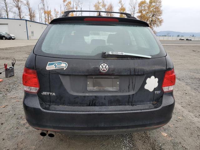 3VWPL7AJ9DM683953 - 2013 VOLKSWAGEN JETTA TDI BLACK photo 6