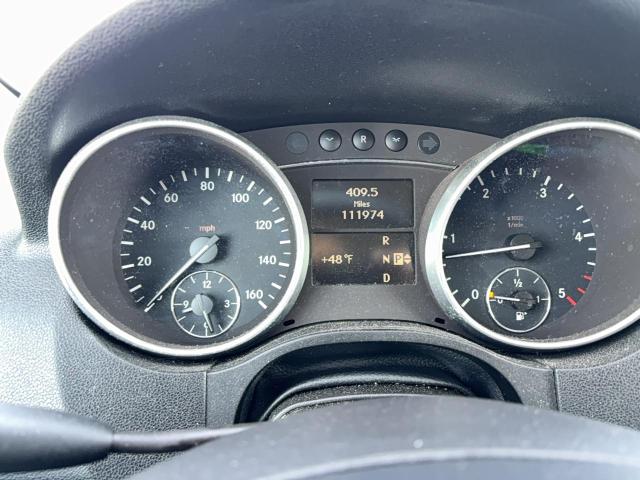 4JGBB22E98A384644 - 2008 MERCEDES-BENZ ML 320 CDI BLACK photo 8