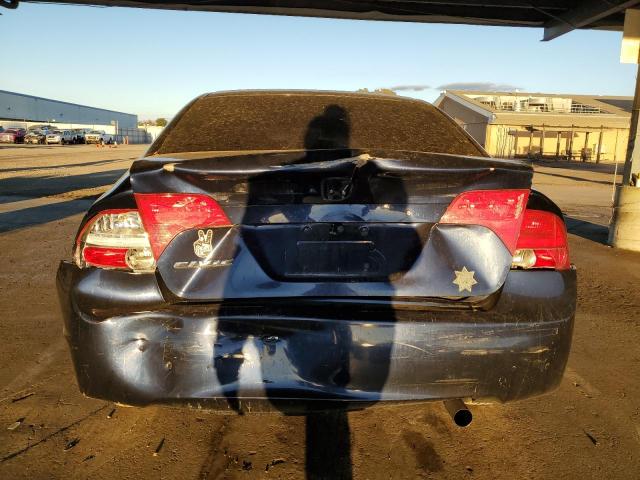 1HGFA165X8L039819 - 2008 HONDA CIVIC LX BLUE photo 6