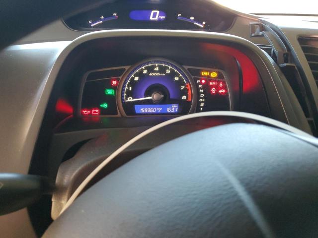 1HGFA165X8L039819 - 2008 HONDA CIVIC LX BLUE photo 9