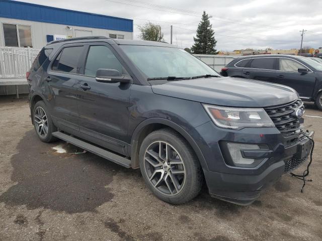 1FM5K8GTXHGA75804 - 2017 FORD EXPLORER SPORT Grafit foto 4