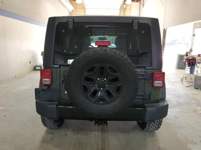 1C4BJWDG8FL652212 - 2015 JEEP WRANGLER U SPORT GREEN photo 6