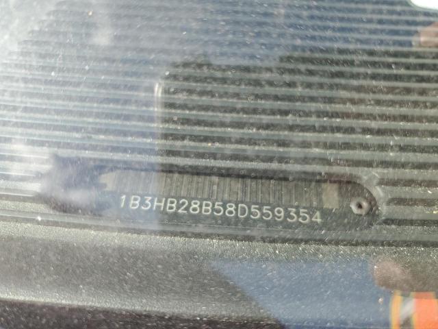 1B3HB28B58D559354 - 2008 DODGE CALIBER ნარინჯისფერი ფოტო 13