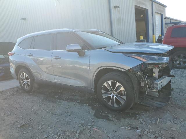 5TDGZRAH4MS042414 - 2021 TOYOTA HIGHLANDER XLE Turquesa foto 4