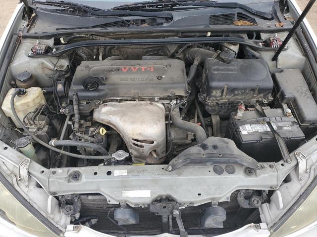 4T1BE32K85U989977 - 2005 TOYOTA CAMRY LE SILVER photo 11