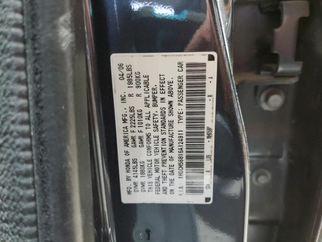 1HGCM56816A124911 - 2006 HONDA ACCORD EX GRAY photo 13