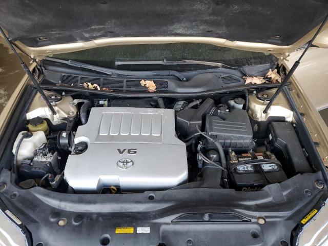 4T1BK3DBXBU382643 - 2011 TOYOTA AVALON BASE Złoty zdjęcie 11