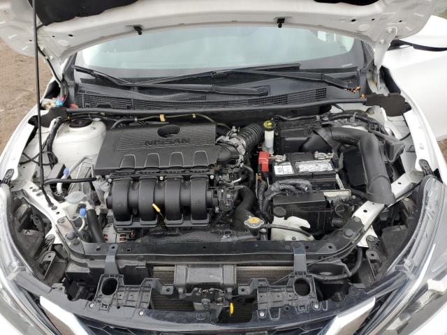 3N1AB7AP5KY375770 - 2019 NISSAN SENTRA S 白色 照片 11