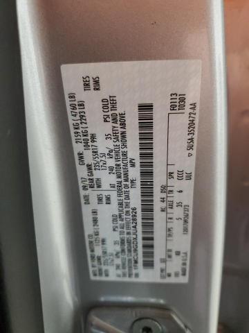 1FMCU9GDXJUA28926 - 2018 FORD ESCAPE SE ვერცხლისფერი ფოტო 13