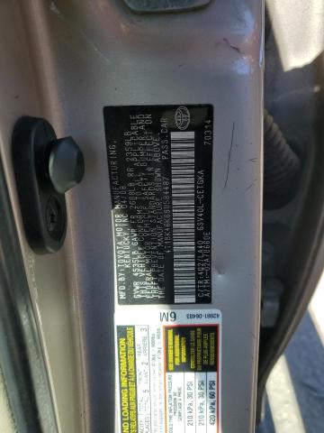 4T1BK46K69U584487 - 2009 TOYOTA CAMRY SE 米色 照片 12