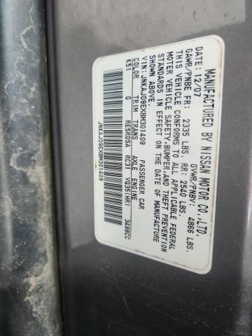 JNKAJ09EX8M301409 - 2008 INFINITI EX35 BASE TAN photo 13