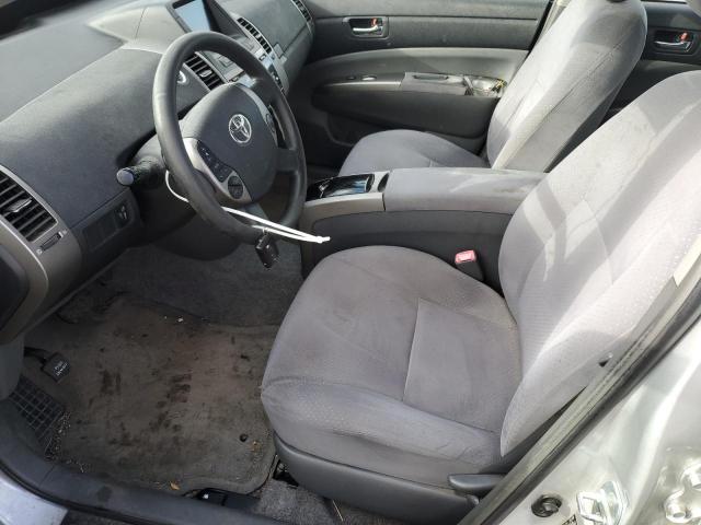JTDKB20U087792512 - 2008 TOYOTA PRIUS SILVER photo 7
