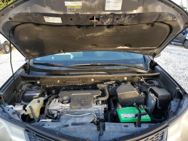 2T3WFREV6EW121782 - 2014 TOYOTA RAV4 XLE GRAY photo 11
