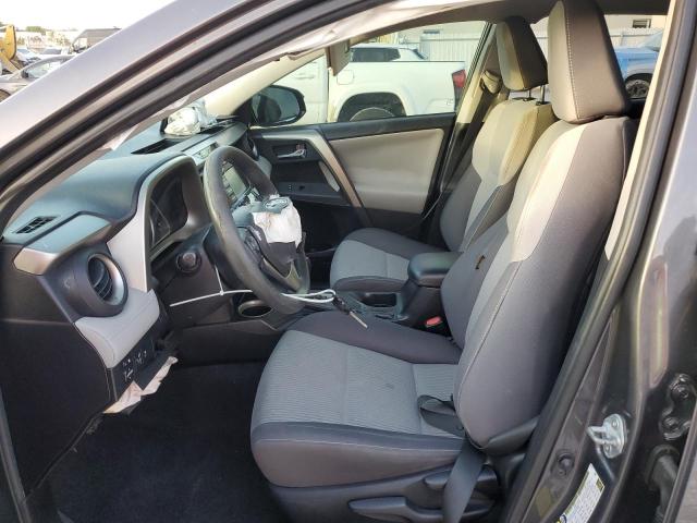2T3WFREV6EW121782 - 2014 TOYOTA RAV4 XLE GRAY photo 7