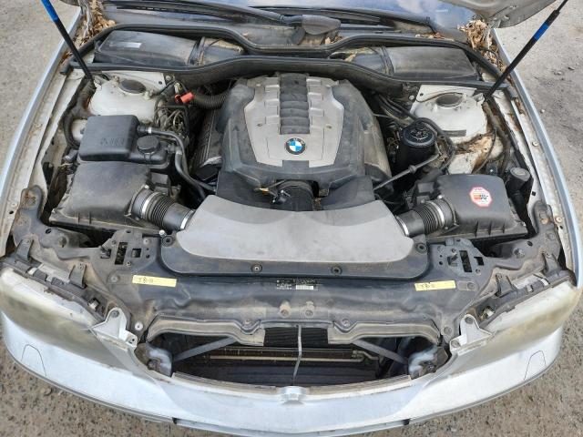 WBAHL83566DT04688 - 2006 BMW 750 I SILVER photo 11