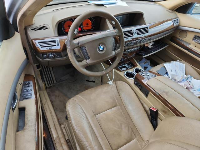 WBAHL83566DT04688 - 2006 BMW 750 I SILVER photo 8