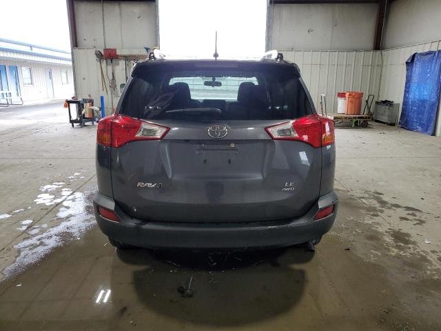 JTMBFREV3FD170449 - 2015 TOYOTA RAV4 LE BLACK photo 6