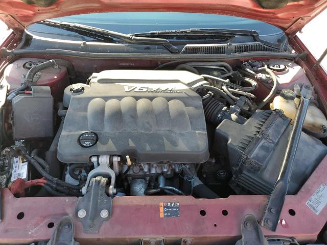 2G1WB5E37D1117968 - 2013 CHEVROLET IMPALA LT RED photo 11