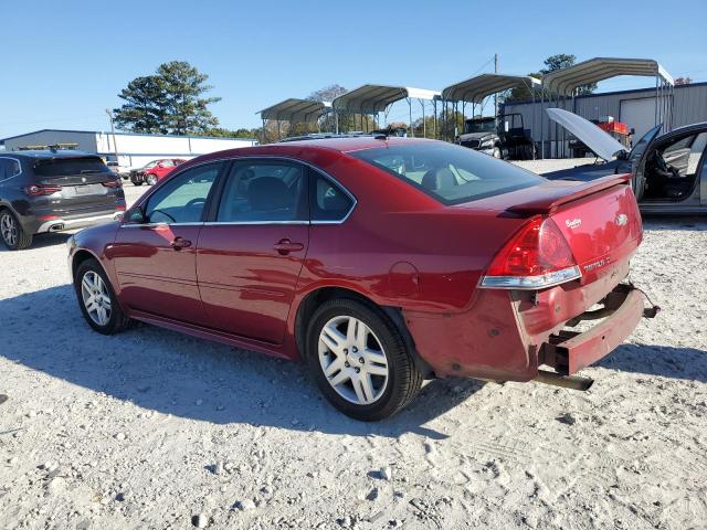 2G1WB5E37D1117968 - 2013 CHEVROLET IMPALA LT RED photo 2