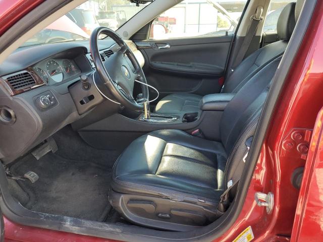 2G1WB5E37D1117968 - 2013 CHEVROLET IMPALA LT RED photo 7