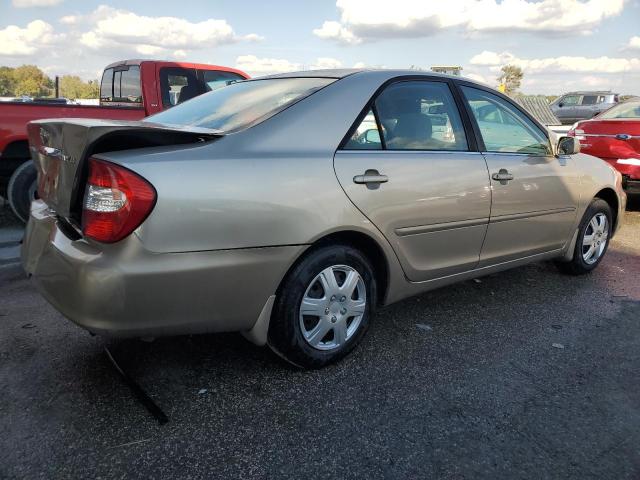 4T1BE32K52U576040 - 2002 TOYOTA CAMRY LE GOLD photo 3