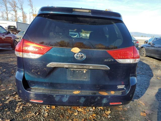 5TDDK3DC3CS031309 - 2012 TOYOTA SIENNA XLE Mavi fotoğraf 6