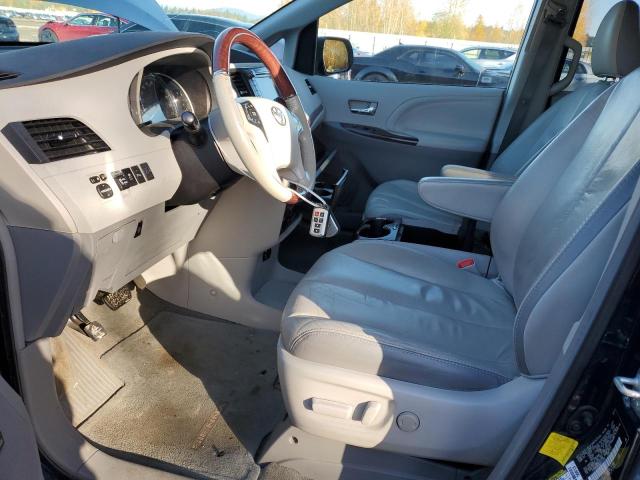 5TDDK3DC3CS031309 - 2012 TOYOTA SIENNA XLE Mavi fotoğraf 7