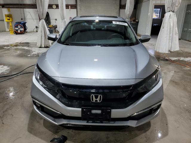 19XFC1F74KE203222 - 2019 HONDA CIVIC EXL Արծաթագույն լուսանկար 5