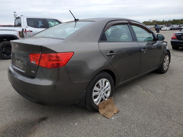KNAFU4A24C5586633 - 2012 KIA FORTE EX Сұр фото 3