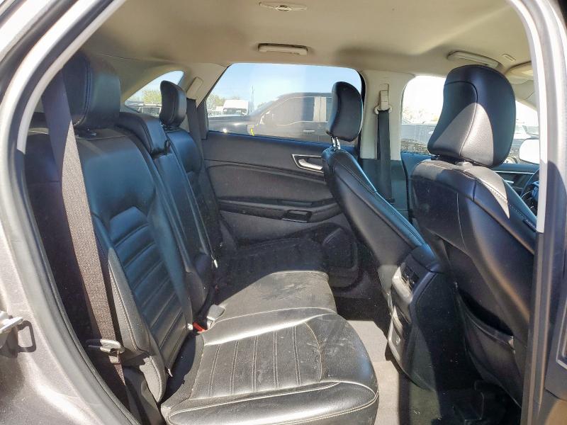 2FMPK4J92NBA38991 - 2022 FORD EDGE SEL GRAY photo 10