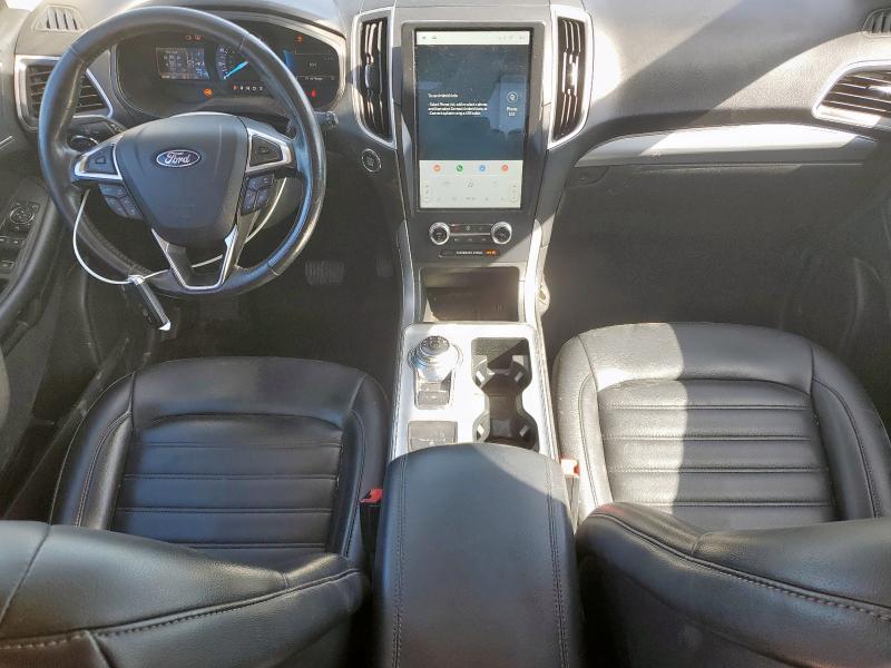 2FMPK4J92NBA38991 - 2022 FORD EDGE SEL GRAY photo 8