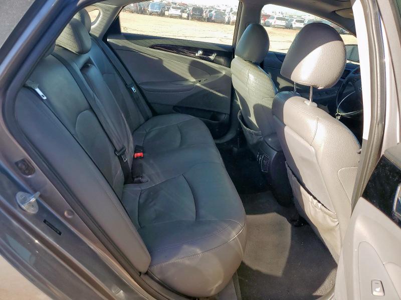 5NPEC4AC0CH401780 - 2012 HYUNDAI SONATA SE GRAY photo 10