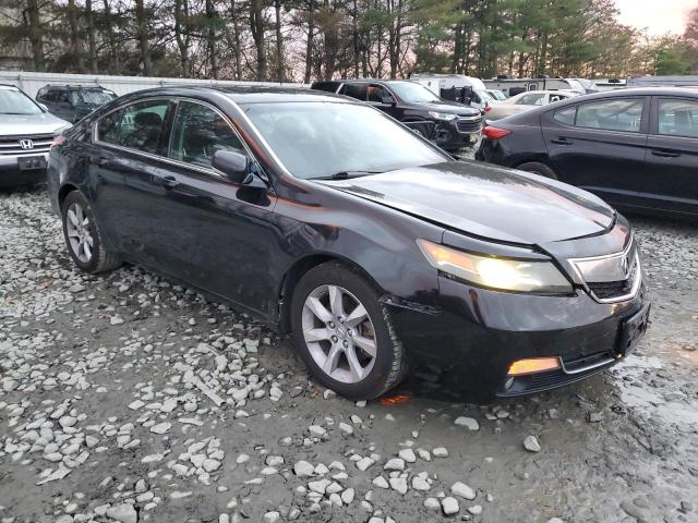 19UUA8F57DA010607 - 2013 ACURA TL TECH შავი ფოტო 4