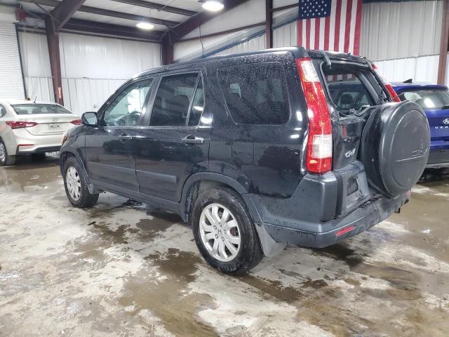 SHSRD788X5U311239 - 2005 HONDA CR-V EX BLACK photo 2