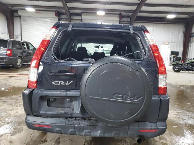 SHSRD788X5U311239 - 2005 HONDA CR-V EX BLACK photo 6