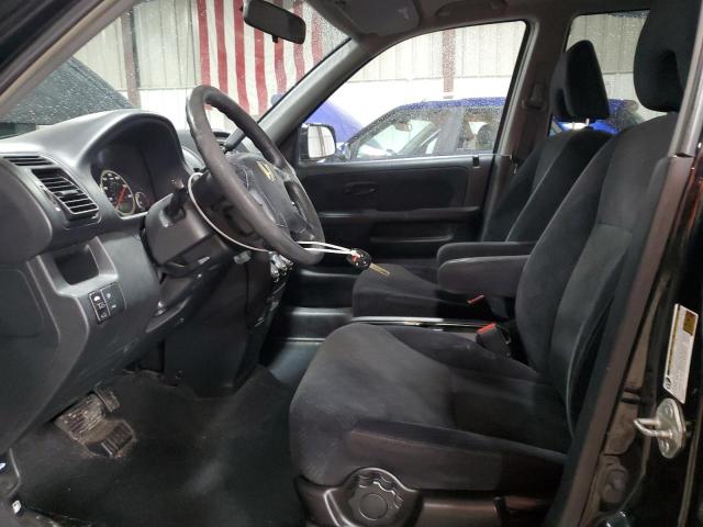 SHSRD788X5U311239 - 2005 HONDA CR-V EX BLACK photo 7
