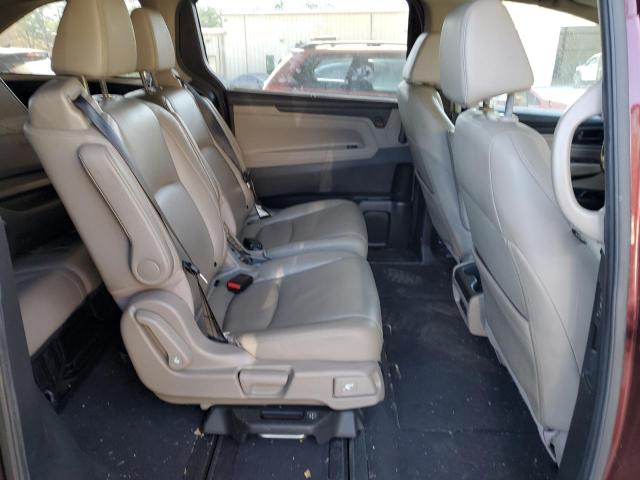 5FNRL6H78KB033545 - 2019 HONDA ODYSSEY EXL MAROON photo 10