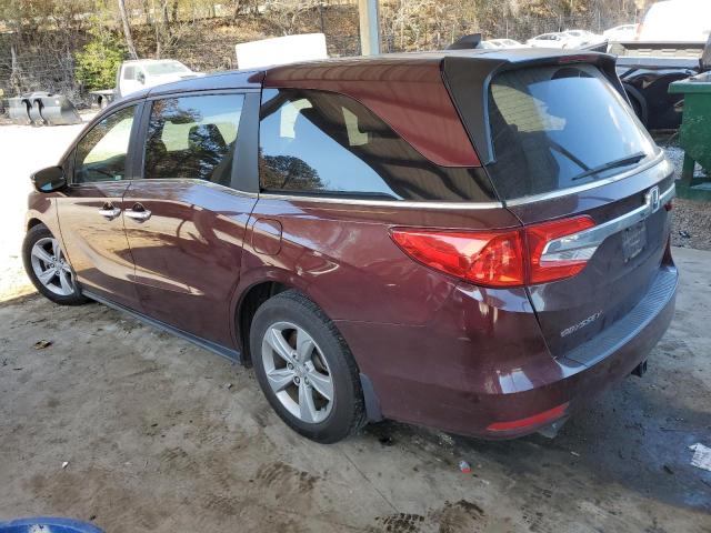 5FNRL6H78KB033545 - 2019 HONDA ODYSSEY EXL MAROON photo 2