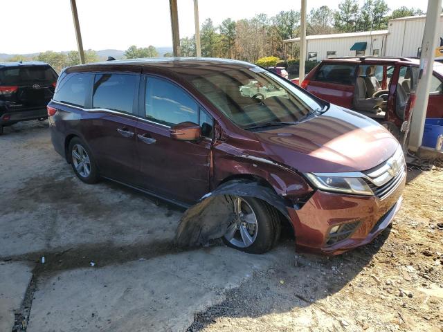 5FNRL6H78KB033545 - 2019 HONDA ODYSSEY EXL MAROON photo 4