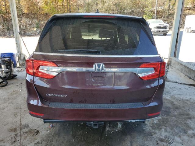 5FNRL6H78KB033545 - 2019 HONDA ODYSSEY EXL MAROON photo 6