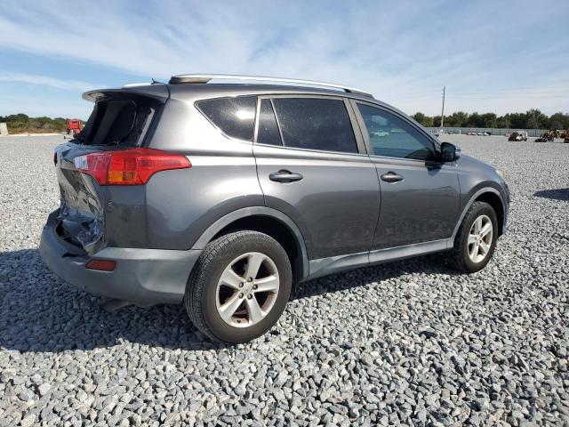 2T3WFREVXEW086437 - 2014 TOYOTA RAV4 XLE GRAY photo 3