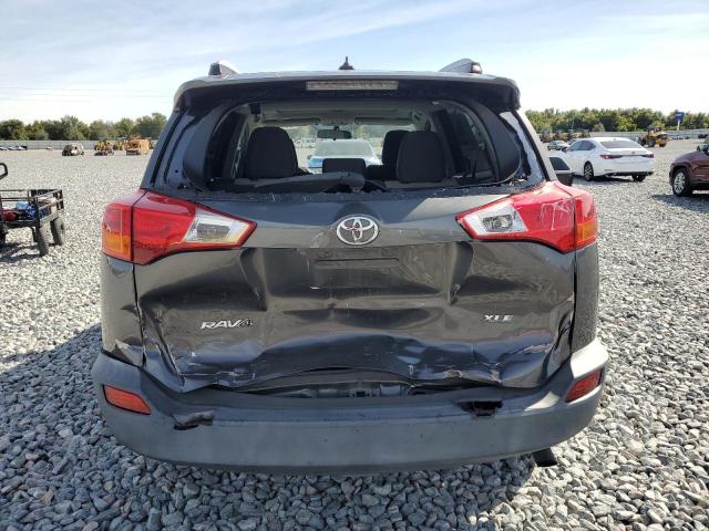 2T3WFREVXEW086437 - 2014 TOYOTA RAV4 XLE GRAY photo 6