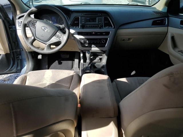 5NPE24AF2FH204045 - 2015 HYUNDAI SONATA SE أزرق صورة 8