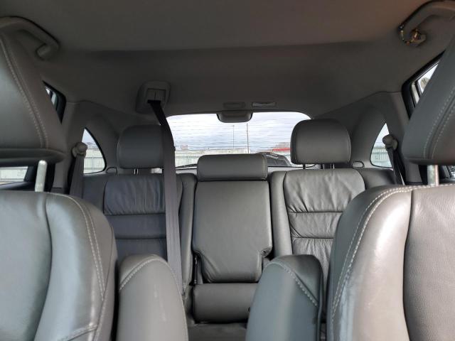 5J6RE4H79AL053257 - 2010 HONDA CR-V EXL WHITE photo 10
