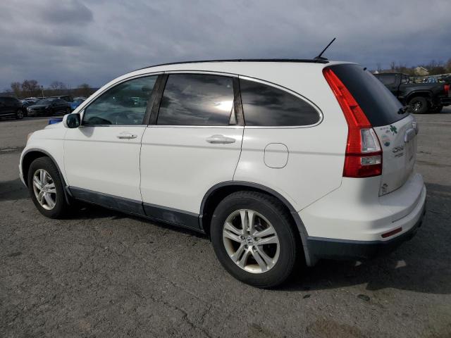 5J6RE4H79AL053257 - 2010 HONDA CR-V EXL WHITE photo 2