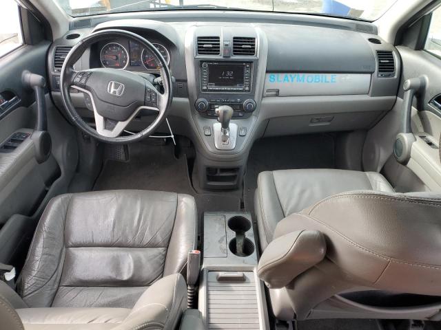 5J6RE4H79AL053257 - 2010 HONDA CR-V EXL WHITE photo 8